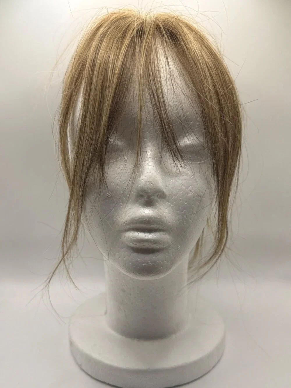 Hairro Clip-In Human Hair Bangs Topper 11